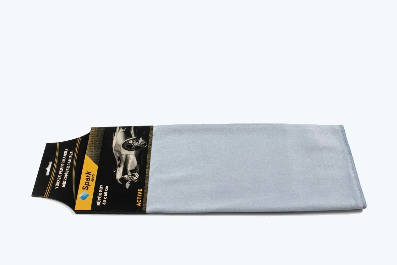 Active low-lint microfibre glass cloth